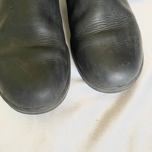 Blundstone Chelsea Boots Womens 8 AU 5 Black Leather Pull On - Picture 7 of 11